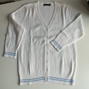 White Bossini Cardigan